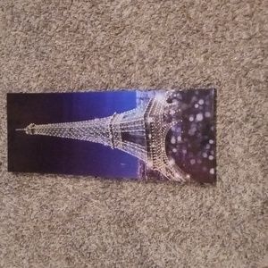 Paris photo on canvas